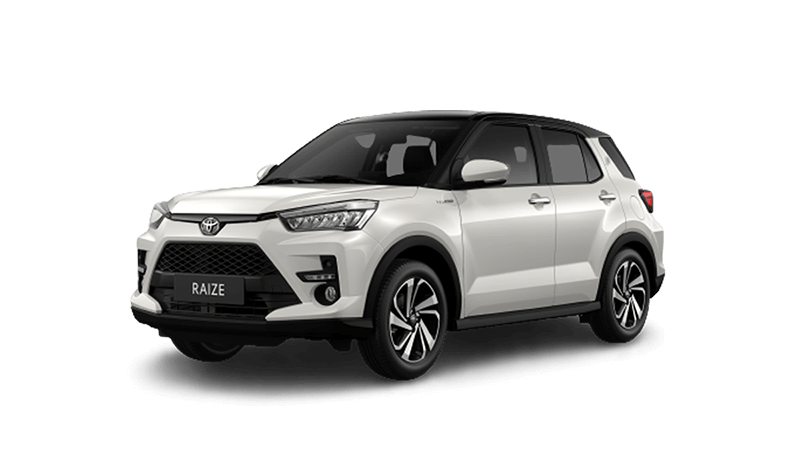 Alternative view of Toyota Raize